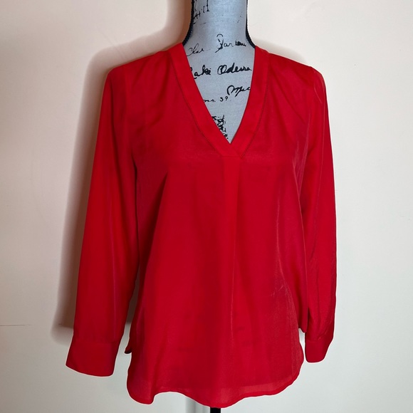 💚J. Crew NWT red tunic - Picture 1 of 7